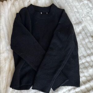 Classic Black Men's Sweater